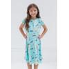 Bluey Mom Dad Bingo Girls 2 Pack Skater Dresses Toddler to Big Kid(Blue)