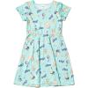 Bluey Mom Dad Bingo Girls 2 Pack Skater Dresses Toddler to Big Kid(Blue)