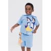 Bluey Pullover Hoodie and French Terry Shorts Toddler to Big Kid Sizes (2T – 10-12)(Blue  Bluey / Bingo)
