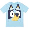 Bluey Shirts 3 Pack, Boys T-Shirts for Summer, Pack of 3 Boys Tshirt, Kids Cotton T Shirt(Blue)