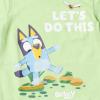 Bluey Shirts 3 Pack, Boys T-Shirts for Summer, Pack of 3 Boys Tshirt, Kids Cotton T Shirt(Grey / Yellow / Green)