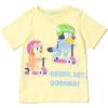 Bluey Shirts 3 Pack, Boys T-Shirts for Summer, Pack of 3 Boys Tshirt, Kids Cotton T Shirt(Grey / Yellow / Green)
