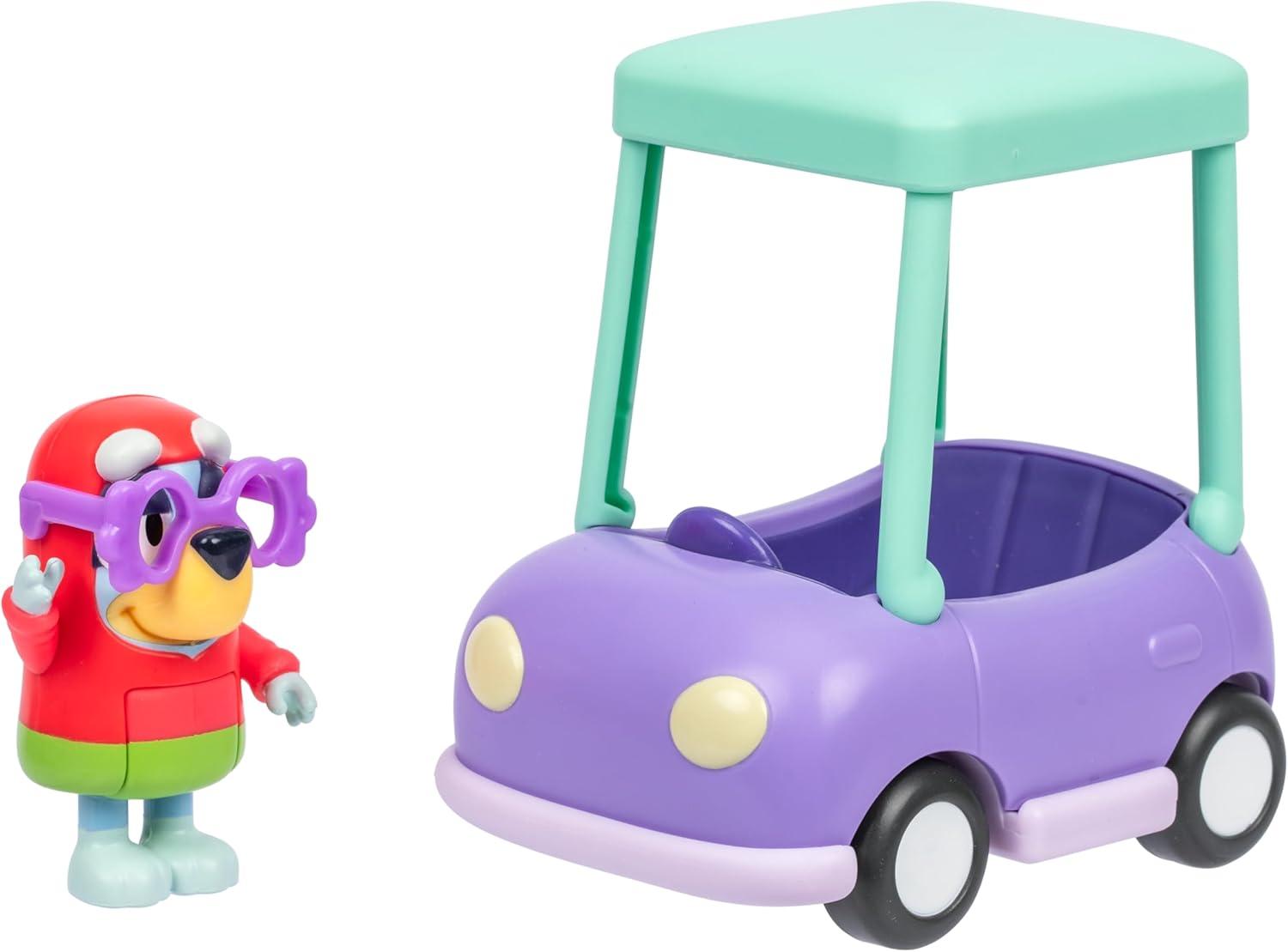 imageBluey Basic Granny Toddler Toy Car 3 Articulated Janet Kids Toy Immersive Car Toys for Toddlers of Ages 3Granny Car Janet