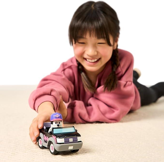 imageBluey Basic Granny Toddler Toy Car 3 Articulated Janet Kids Toy Immersive Car Toys for Toddlers of Ages 3Pizza Girls Muffin