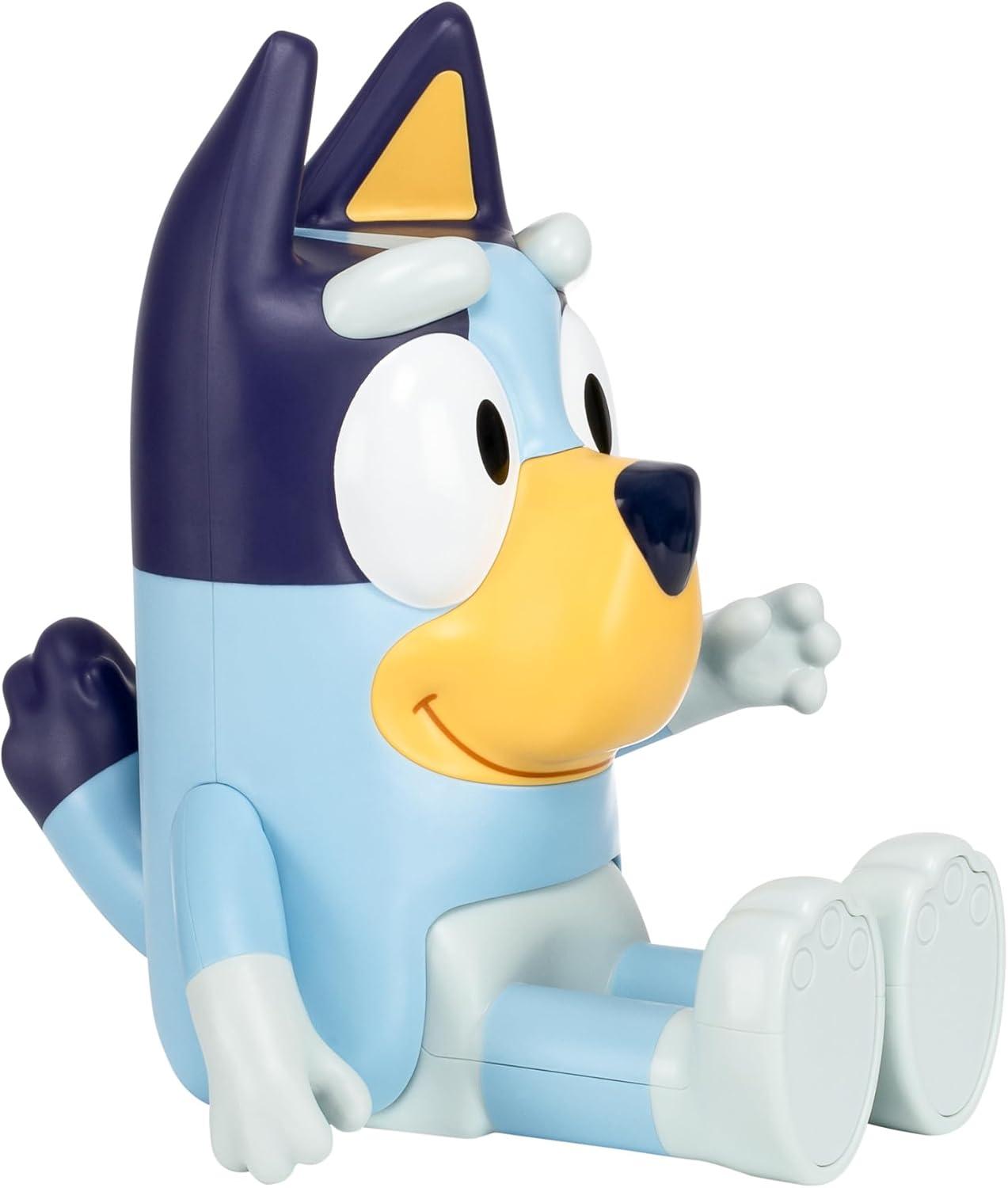 imageBluey Best Friend Toy Figurine 10 Tall Oversized Poseable Articulated Kids Toy Figure Durable Big Toys for Kids Ages 3