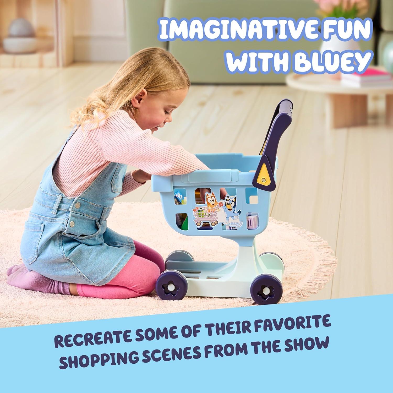 imageBluey Chikit Chikit Pretend Camera Role Play Toy Camera for Kids with 10 Photo Cards 3 PopOut Film Cartridges Toddler Toys Playset for Ages 3Shopping Cart