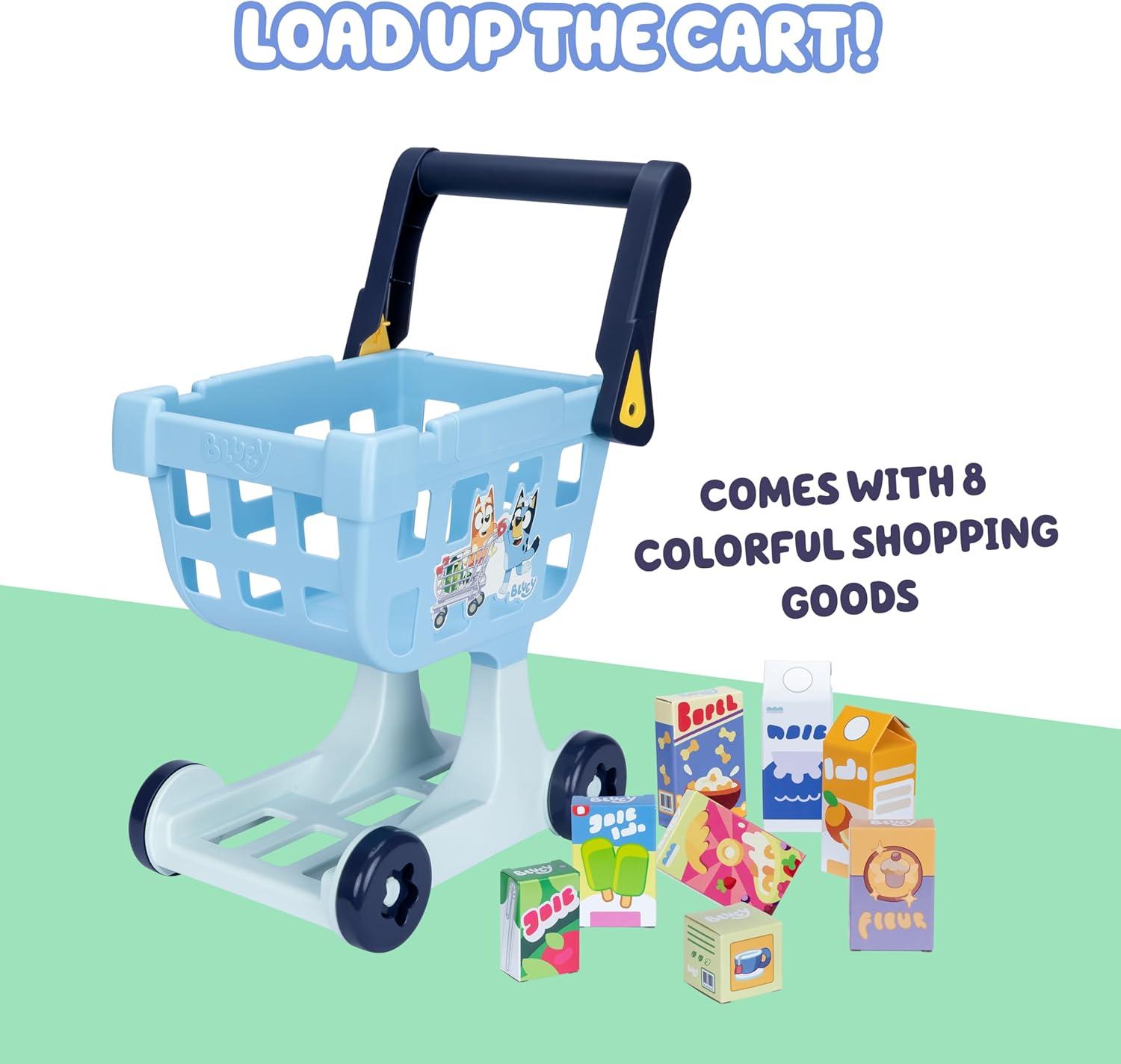 imageBluey Chikit Chikit Pretend Camera Role Play Toy Camera for Kids with 10 Photo Cards 3 PopOut Film Cartridges Toddler Toys Playset for Ages 3Shopping Cart
