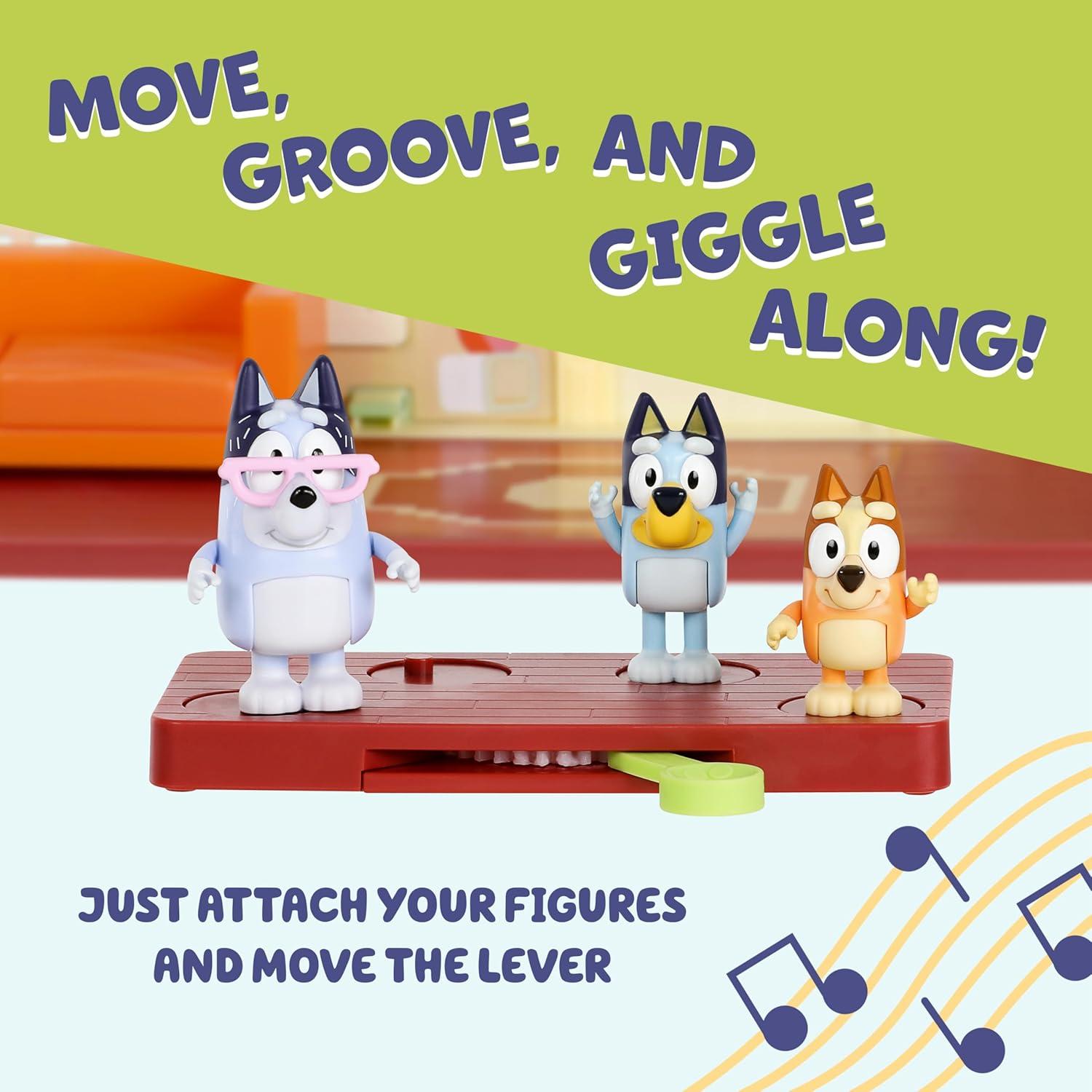 imageBluey House Playset for Kids XL Ultimate Interactive Lights and Sounds Playhouse Toys Includes Dance Floor Dollhouse Toy Set Ages 3 Amazon Exclusive