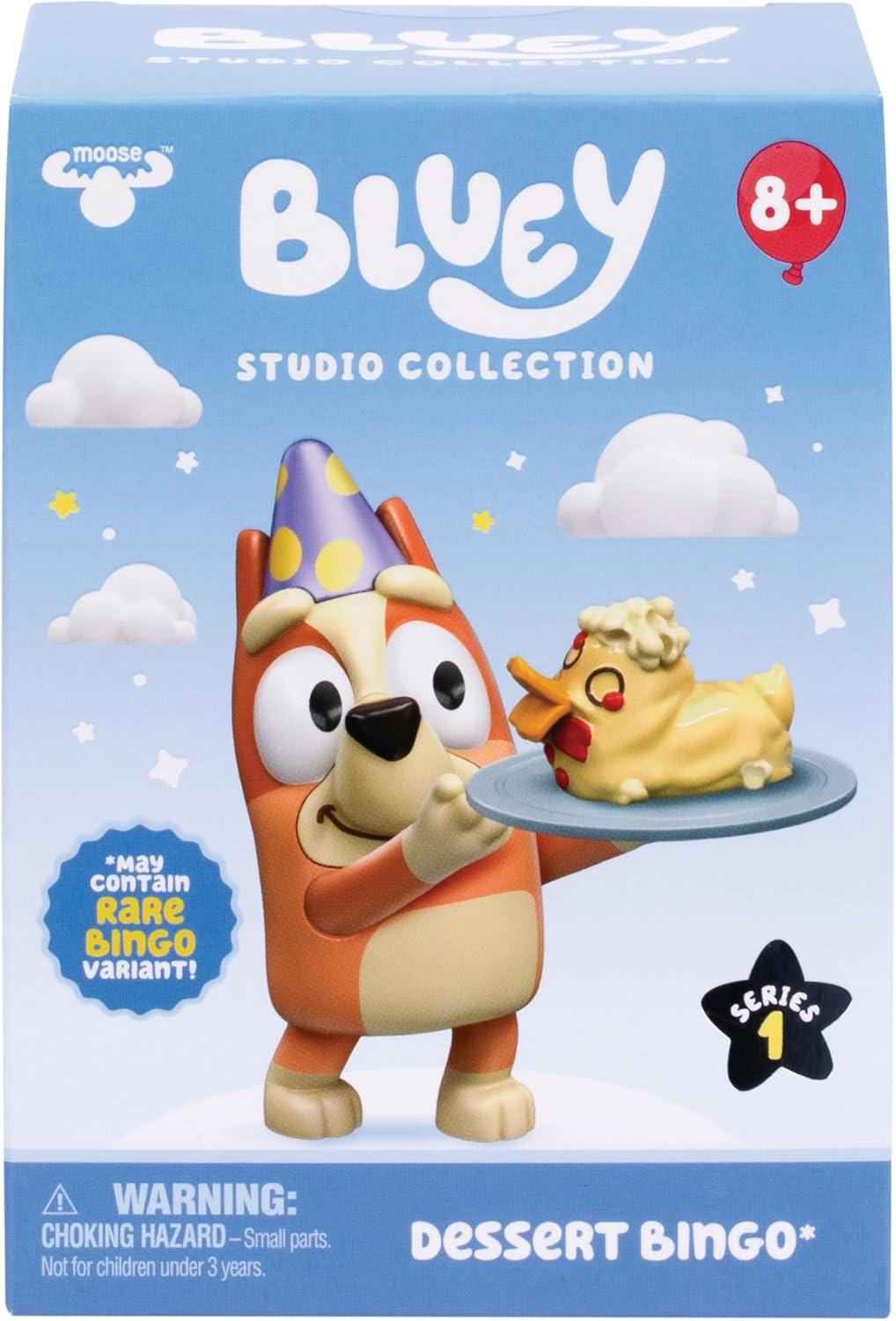imageBluey Studio Collector Figure Granny Muffin 4 or 102 cm Inspired by Iconic Episode Premium Detailing Special Finish 6 to Collect Connect and DisplayDessert Bingo