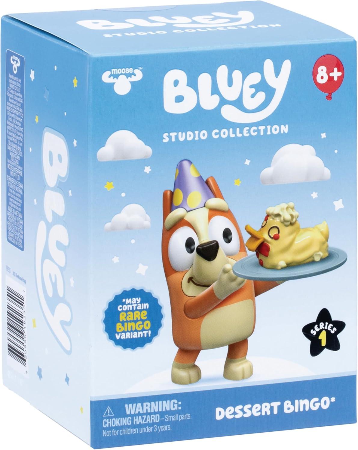 imageBluey Studio Collector Figure Granny Muffin 4 or 102 cm Inspired by Iconic Episode Premium Detailing Special Finish 6 to Collect Connect and DisplayDessert Bingo
