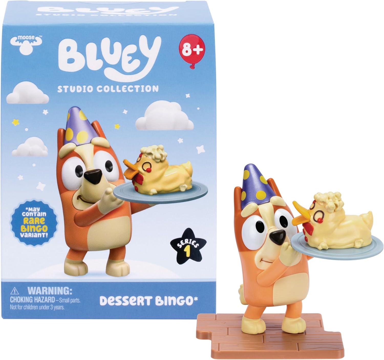 imageBluey Studio Collector Figure Granny Muffin 4 or 102 cm Inspired by Iconic Episode Premium Detailing Special Finish 6 to Collect Connect and DisplayDessert Bingo