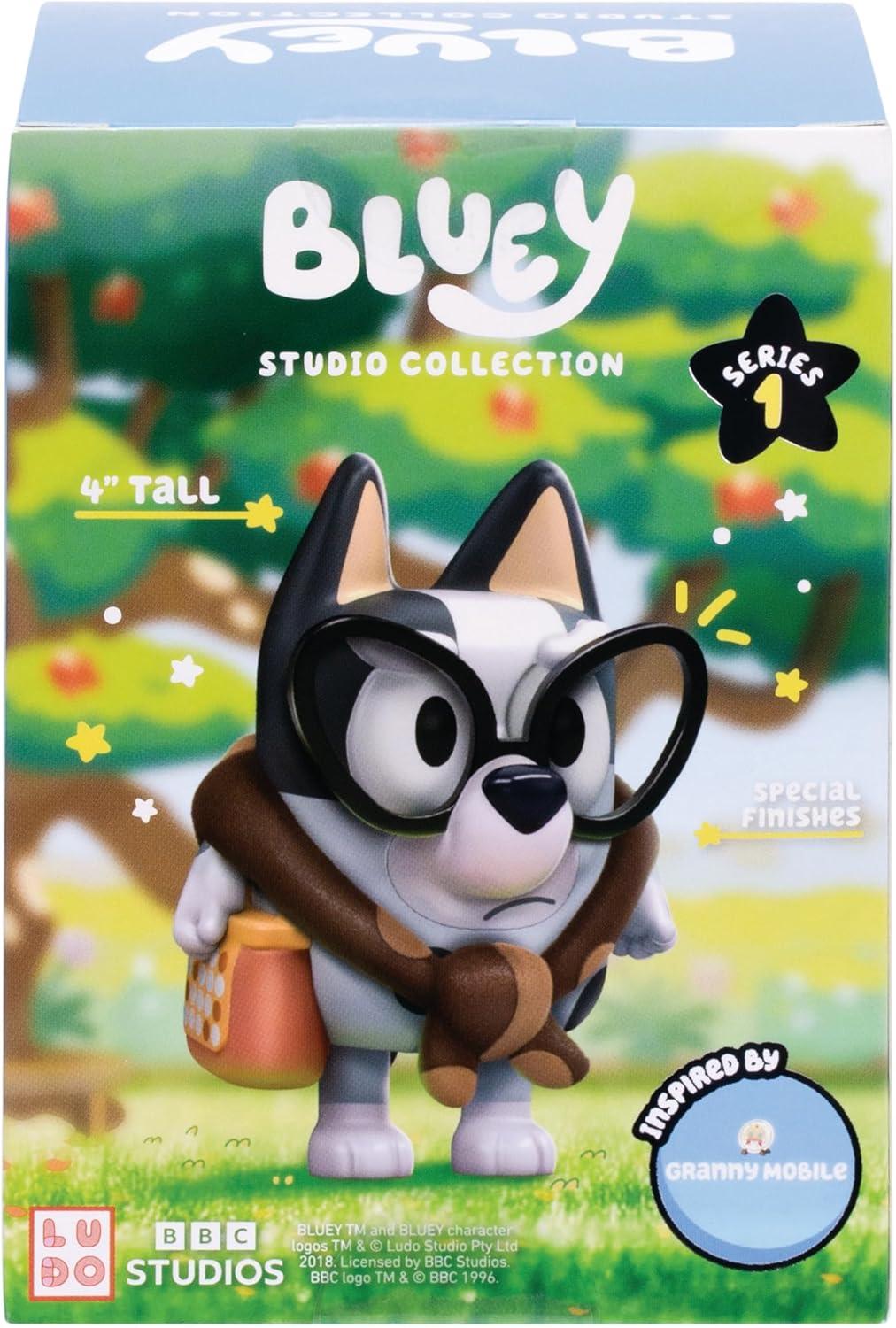 imageBluey Studio Collector Figure Granny Muffin 4 or 102 cm Inspired by Iconic Episode Premium Detailing Special Finish 6 to Collect Connect and DisplayGranny Muffin