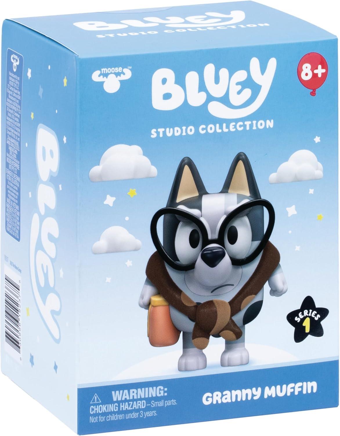 imageBluey Studio Collector Figure Granny Muffin 4 or 102 cm Inspired by Iconic Episode Premium Detailing Special Finish 6 to Collect Connect and DisplayGranny Muffin