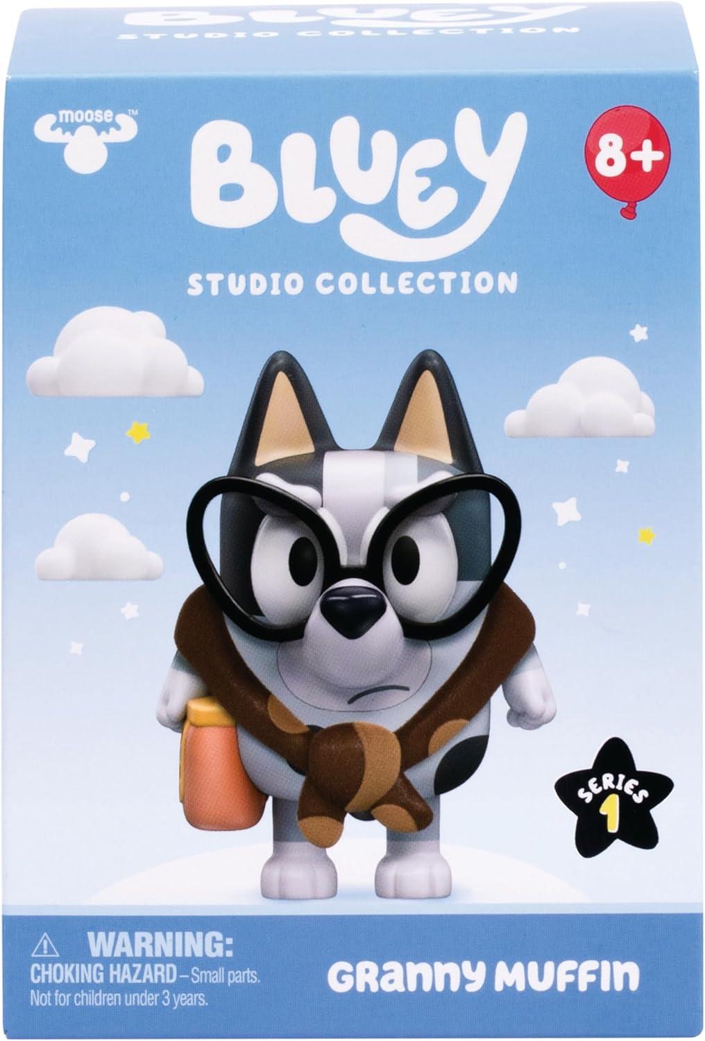 imageBluey Studio Collector Figure Granny Muffin 4 or 102 cm Inspired by Iconic Episode Premium Detailing Special Finish 6 to Collect Connect and DisplayGranny Muffin