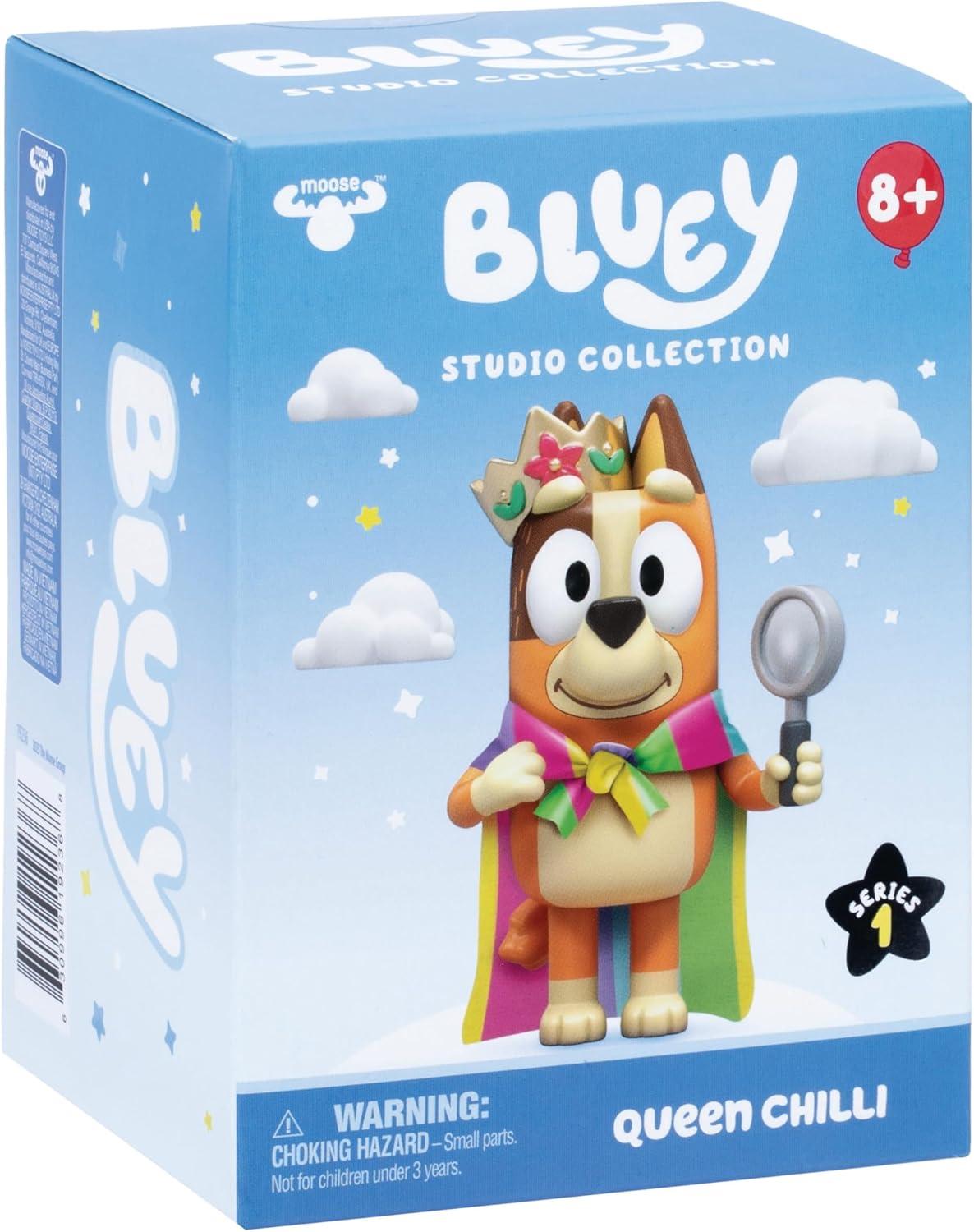 imageBluey Studio Collector Figure Granny Muffin 4 or 102 cm Inspired by Iconic Episode Premium Detailing Special Finish 6 to Collect Connect and DisplayQueen Chilli