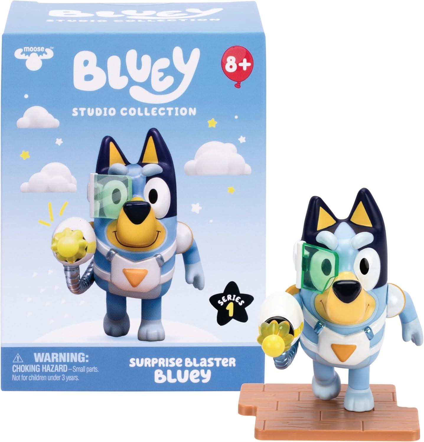 imageBluey Studio Collector Figure Granny Muffin 4 or 102 cm Inspired by Iconic Episode Premium Detailing Special Finish 6 to Collect Connect and DisplaySurprise Blaster Bluey
