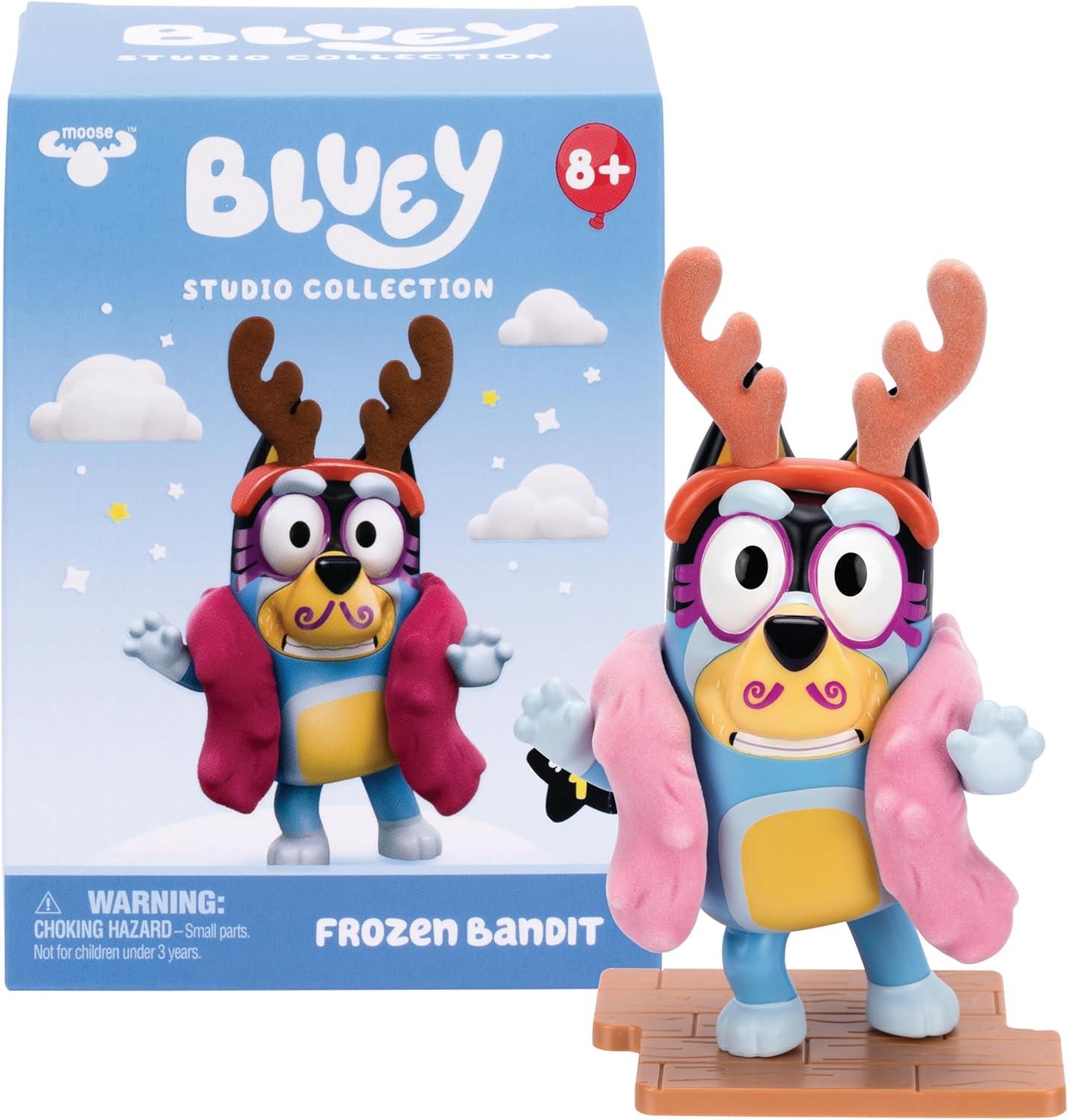 imageBluey Studio Collector Figure Queen Chilli 5 or 127 cm Inspired by Iconic Episode Premium Detailing Special Finish 6 to Collect Connect and DisplayFrozen Bandit