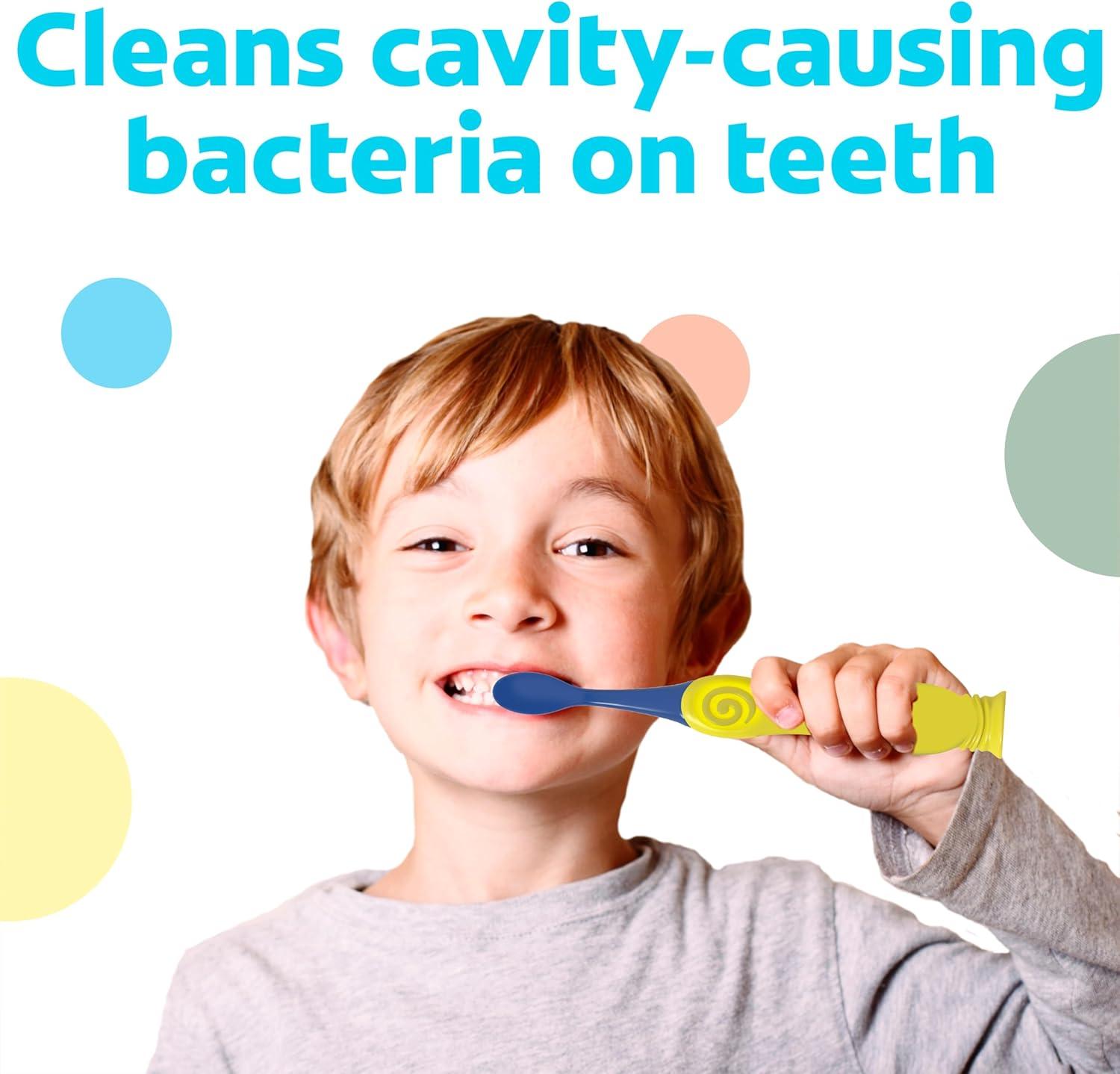 imageColgate Bluey Extra Soft Toothbrush for Kids Kids Toothbrush Pack with Built in Suction Cup Toothbrush Holder Designed for Children Ages 2 and Up Extra Soft Bristles 2 Pack2 Count