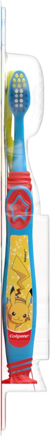 imageColgate Bluey Extra Soft Toothbrush for Kids Kids Toothbrush Pack with Built in Suction Cup Toothbrush Holder Designed for Children Ages 2 and Up Extra Soft Bristles 2 Pack1 Count Pack of 1