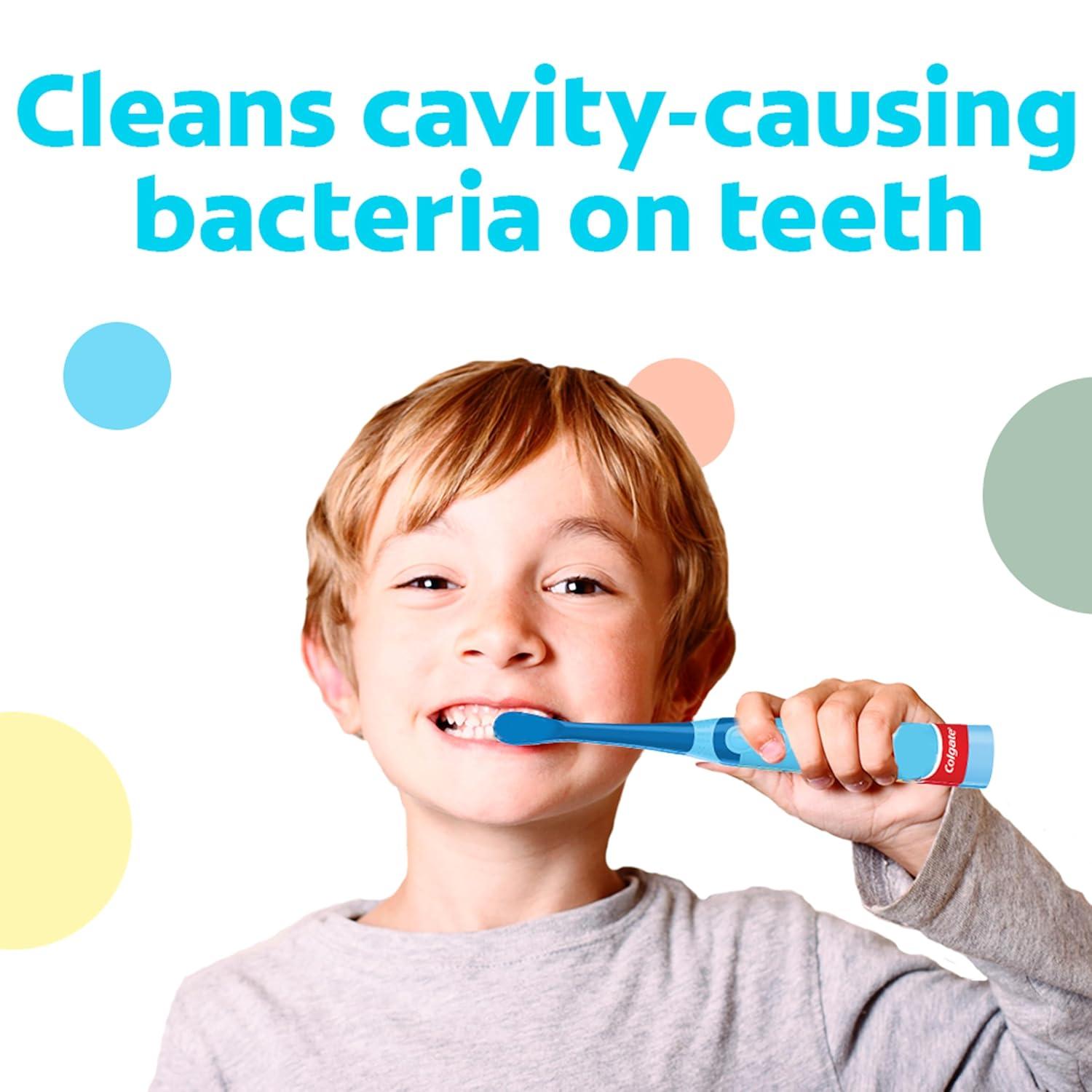 imageColgate Kids Powered Vibrating Toothbrush Bluey 1 Pack1 Count Pack of 1