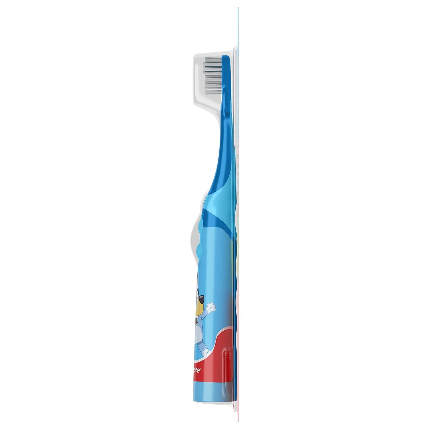 imageColgate Kids Powered Vibrating Toothbrush Bluey 1 Pack1 Count Pack of 1