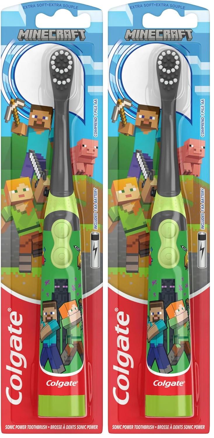 imageColgate Kids Powered Vibrating Toothbrush Bluey 1 Pack1 Count Pack of 2