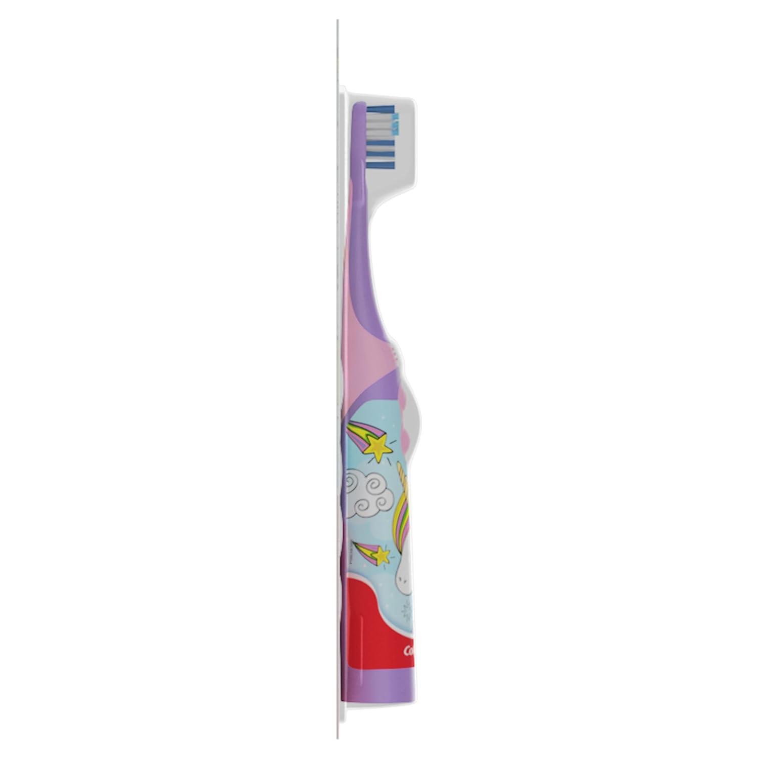 imageColgate Kids Powered Vibrating Toothbrush Bluey 1 Pack1 Count Pack of 2