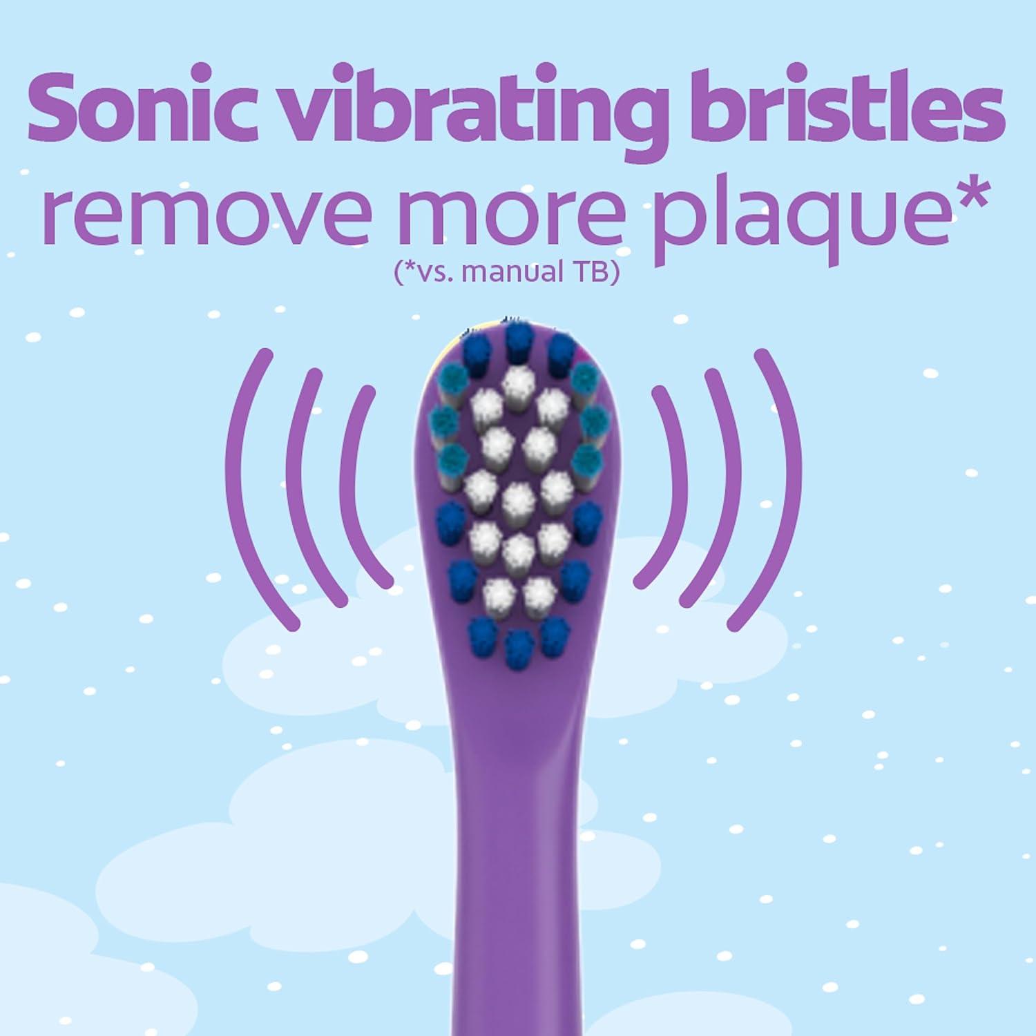 imageColgate Kids Powered Vibrating Toothbrush Bluey 1 Pack1 Count Pack of 2