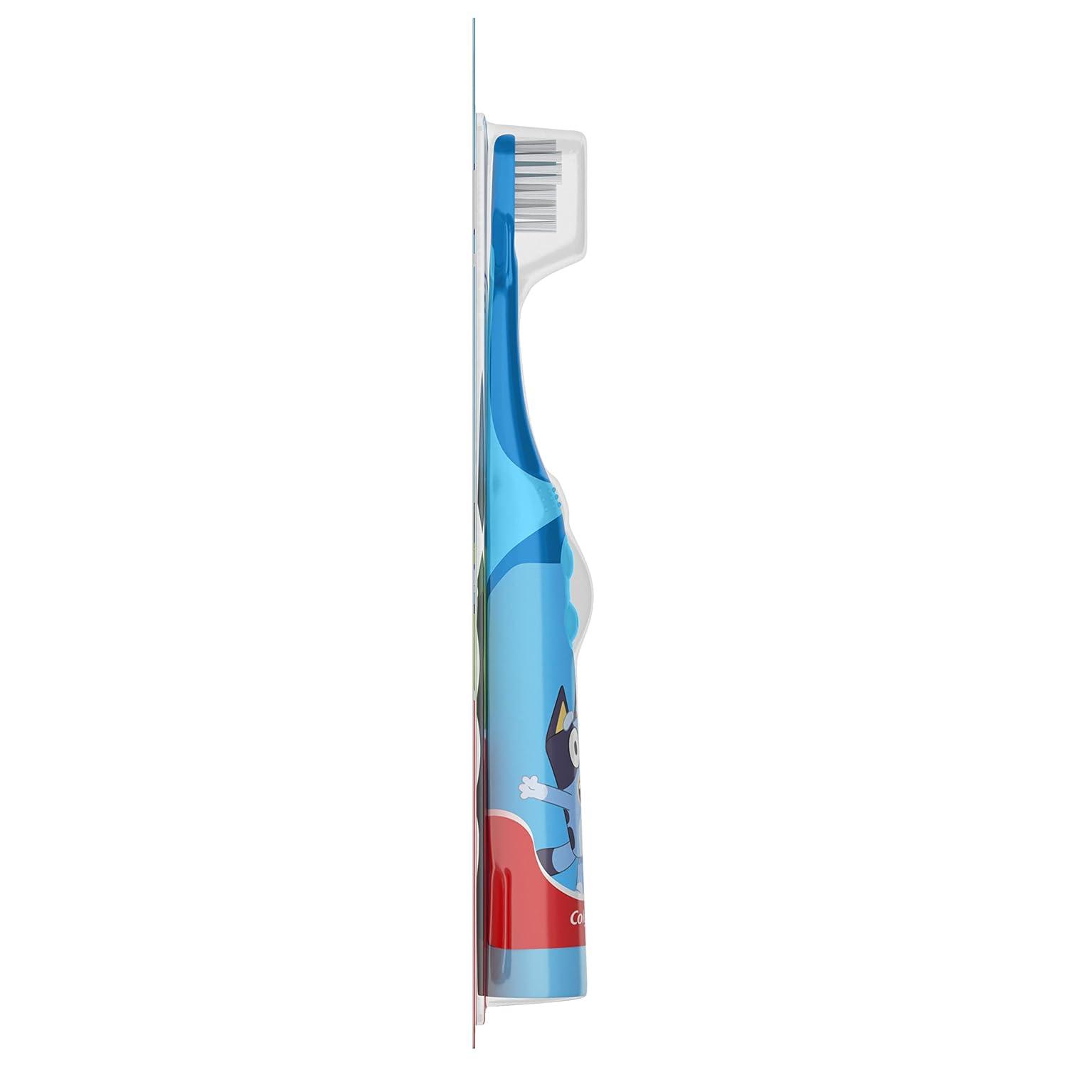 imageColgate Kids Powered Vibrating Toothbrush Bluey 1 Pack1 Count Pack of 2