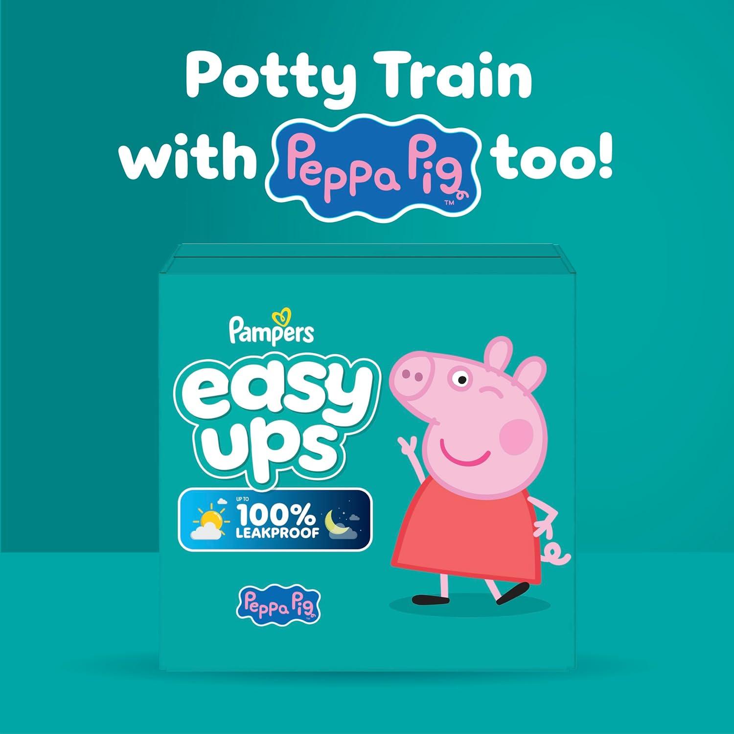 imagePampers Easy Ups Girls amp Boys Potty Training Pants Size 6T7T 40 Count Bluey Absorbent Training Underwear Up to 100 Leakproof Day and Night Hypoallergenic Packaging May Vary5T6T