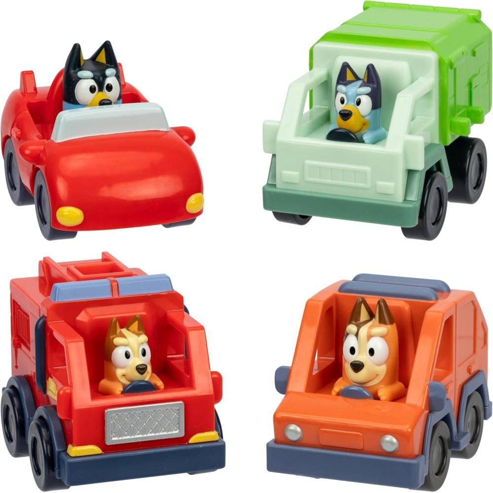 imageBluey Basic Granny Toddler Toy Car 3 Articulated Janet Kids Toy Immersive Car Toys for Toddlers of Ages 3Mini Racers