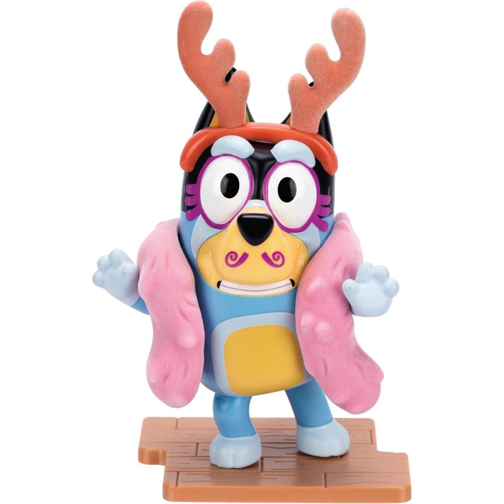 imageBluey Studio Collector Figure  Queen Chilli 5 or 127 cm Inspired by Iconic Episode Premium Detailing Special Finish 6 to Collect Connect and DisplayFrozen Bandit