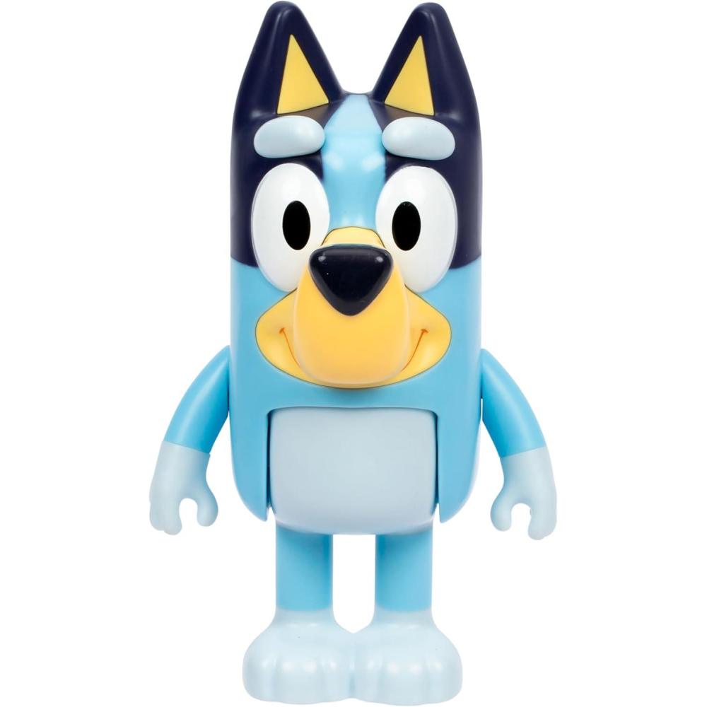 imageBluey Talking Bingo Chat Mates Toy Articulated Talking Kids Toy with 10 Iconic Phrases Interactive Play Figure Toys for Kids Ages 3Bluey