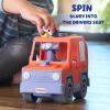 BUILD-A-BUDDY Bluey Car – Buildable Motorized Vehicle for Take Apart Play – Includes Bluey Figure and Toy Drill – Kids Gifts and Easter Basket Stuffers – Ages 3 Years and Up(Bluey Car)