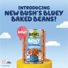 BUSH’S BEST 15.8 oz Canned Bluey Original Baked Beans, Source of Plant Based Protein and Fiber, Low Fat, Gluten Free, (Bluey), (Pack of 12)(Bluey)