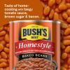 BUSH’S BEST 15.8 oz Canned Bluey Original Baked Beans, Source of Plant Based Protein and Fiber, Low Fat, Gluten Free, (Bluey), (Pack of 12)(Homestyle)