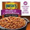 BUSH’S BEST 15.8 oz Canned Bluey Original Baked Beans, Source of Plant Based Protein and Fiber, Low Fat, Gluten Free, (Bluey), (Pack of 12)(Maple & Cured Bacon)