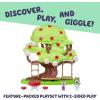 Bluey 2-Sided Treehouse Playset, 11”, Action-Packed Tree Toys Set with 4 Accessories and 2.5” Articulated Figure, Animal Toys for Kids Ages 3+(Bluey & Tree Playset)
