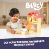 Bluey 2-Sided Treehouse Playset, 11”, Action-Packed Tree Toys Set with 4 Accessories and 2.5” Articulated Figure, Animal Toys for Kids Ages 3+(Heeler Home)
