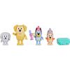 Bluey Action Heroes Toy Figures Set of 2, Articulated Character Toys with Karate and Jet Pack Figurines, Small Action Figures for Kids Ages 3+(Pass the Parcel)