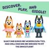 Bluey Action Heroes Toy Figures Set of 2, Articulated Character Toys with Karate and Jet Pack Figurines, Small Action Figures for Kids Ages 3+(The Show)