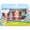 Bluey Action Heroes Toy Figures Set of 2, Articulated Character Toys with Karate and Jet Pack Figurines, Small Action Figures for Kids Ages 3+(The Show)