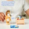 Bluey Baby Race Toy Figurines Pack of 2, Articulated Character Toys with Chilli, and Baby in Cradle Accessory, Small Action Figures Ages 3+(Baby Race)