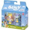 Bluey Baby Race Toy Figurines Pack of 2, Articulated Character Toys with Chilli, and Baby in Cradle Accessory, Small Action Figures Ages 3+(Fairytale)