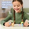Bluey Baby Race Toy Figurines Pack of 2, Articulated Character Toys with Chilli, and Baby in Cradle Accessory, Small Action Figures Ages 3+(Fishing with Grandad)