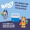 Bluey Baby Race Toy Figurines Pack of 2, Articulated Character Toys with Chilli, and Baby in Cradle Accessory, Small Action Figures Ages 3+(Ice Block)