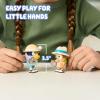 Bluey Baby Race Toy Figurines Pack of 2, Articulated Character Toys with Chilli, and Baby in Cradle Accessory, Small Action Figures Ages 3+(On Holiday)