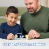 Bluey Baby Race Toy Figurines Pack of 2, Articulated Character Toys with Chilli, and Baby in Cradle Accessory, Small Action Figures Ages 3+(Surprise Blaster Suit)