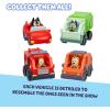 Bluey Basic 4WD Toddler Toy Car, 3” Articulated Figure with Flip-Up Sunnies, Immersive Car Toys for Kids of Age 3+(Mini Racers)