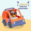 Bluey Basic Granny Toddler Toy Car, 3” Articulated Janet Kids Toy, Immersive Car Toys for Toddlers of Ages 3+(4WD & Bluey)